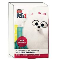 The Secret Life of Pets 2 Adhesive Bangages - 20 Pieces