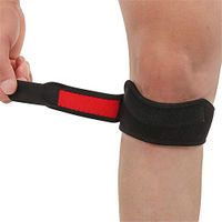 Knee Braces Adjustable New-Hi Bandage Medical Knee Brace for Sports,Running, Hiking, Soccer, Basketball, Volleyball Black