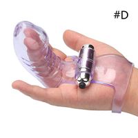 beioust Female Strap-on Finger G-Spotter Adult Six Game Toys for Women-D