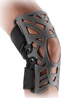 DonJoy Reaction Web Knee Support Brace with Compression Undersleeve: Grey, X-Large/2X-Large