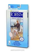 Opaque Knee High Stockings, 15-20 mmHg Large Beige