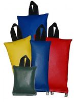 Patient Positioning Sandbags - Set of 5 Sandbags, 1-lb, 2-lb, 3-lb, 5-lb, 7-lb, Available in 5 Colors