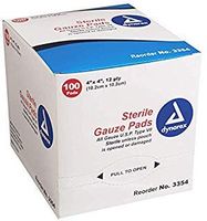 Custom Kits 4"X4" Gauze Pad 100/box (EA)