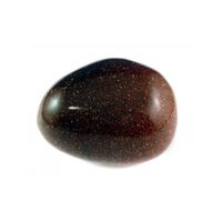 Giant Red Goldstone Nugget For Massaging - Fist Sized Therapy Stone