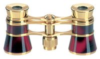 Eschenbach Glamour red 3x25 Opera Binoculars for Adults