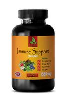 antioxidant Vitamins for Men - Immune Support Complex 1550 MG - Turmeric Pills for Weight Loss - 1 Bottle 60 Capsules