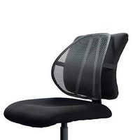 Omni Home Office & Car Seat PosturePro Lumbar Back Support Mesh with Buckle to Fix and Relieve Back Pain