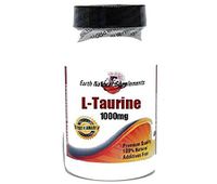 L-Taurine 1000mg * 200 Capsules 100 % Natural - by EarhNaturalSupplements