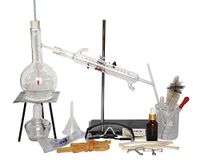 500ml Home Distiller Alcohol Distiller Essential Oil Extraction Chemical Experiment Equipment to Making Your Own Essential oil Moonshine (Kit 3)