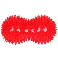 Silicone Finger Exerciser,Spiky Grip Forearm Wrist Massage Strength Balls for Elderly Athletes, Stress Relief, Rehabilitation Training,K