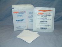 MCKESSON Sponge Dressing Medi-Pak Performance Plus Poly / Rayon 6-Ply 4 X 4" Square (#16-4246, Sold Per Box)