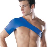 LP Shoulder Support - for Relief of discomfort, Protection & Warmth (Unisex; Black), X-Large