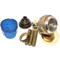 Nautical World Brass Compass Stick Head Handle Victorian Walking Style, Affordable Gift Decorative Walking Cane Fashion Statement for Men/Women/Seniors/Grandparents! Item