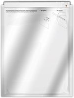 Large Child-Resistant Silver Plastic Zip Lock Opaque 9" x 12" Bags