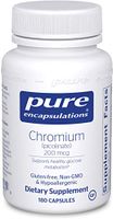 Pure Encapsulations - Chromium (Picolinate) 200 mcg - Hypoallergenic Support for Healthy Lipid and Glucose Metabolism - 180 Capsules