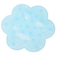 Finetoknow Bath Massage Pad Silicone Suction Cup Non-Slip Bathroom Shower Mat