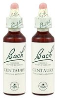 (2 Pack) - Bach Original Flower Remedies - Centaury | 20ml | 2 Pack Bundle