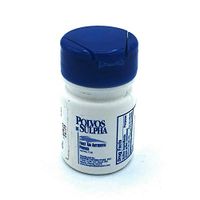Polvos de Sulpha 7.5 gm.69 oz. First Aid Antibiotic Powder