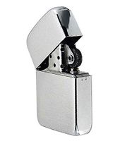 Zippo 1941 Vintage Replica Lighter, Windproof Brushed Chrome #1941