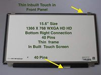 New Pavilion Notebook 15-F337WM 15-F300 Series New Replacement LCD Screen for Laptop LED HD