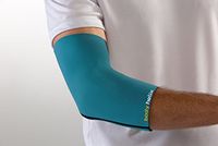 body helix Elbow Compression Sleeve - Full Elbow Compression – Treatment for Tennis Elbow, Golfer’s Elbow, and Forearm Pain; Small, Teal