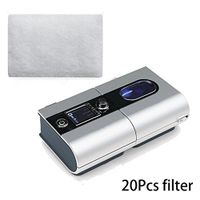 Voberry CPAP Filters Disposable CPAP Air Filter - Disposable Universal Replacement Filters for ResMed AirSense S9, S10 (20 Pack) (White)