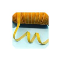 5 Yards 3/8"(10mm) Velvet Ribbon Wedding Party Decoration Handmade Ribbon Gift Wrapping Hair Bows DIY Christmas Ribbon,Yellow
