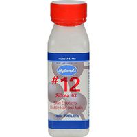 Hylands Silicea 6X Cell Salt Tablet - 500 per pack - 3 packs per case.