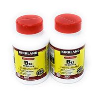Kirkland Sublingual B-12 5,000 mcg - 2 Bottles, 300 Tablets Each