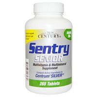 21st Century, Sentry Senior, Multivitamin & Mineral Supplement, Adults 50+, 265 Tablets - 2pc