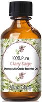 Clary Sage Essential Oil for Diffuser & Reed Diffusers (100% Pure Essential Oil) 60ml