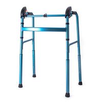 MXueei Elderly Walking Walker Automatic Telescopic Disabled Walking Frame Climbing Walking Aid