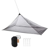Lixada Mosquito Repellent Mesh Net Ultralight Insect Bugs Shelter Pyramid Mesh Net