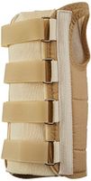 Rolyan Long Length Enlarged Thumb Hole D-Ring Wrist Braces, Left, Large, Fixed Position Stabilizer Brace with Secure Closure for Immobilization, Recovery Treatment for Arthritis, Tendonitis