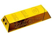 S29 Gold Bar - Refillable Butane Torch Lighter -Single Flame- 2 1/2 Inch