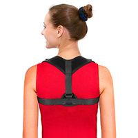 Posture Corrector for Men and Women, Adjustable Figure 8 Clavicle Support Posture Corrector Back Brace for Slouching & Hunching