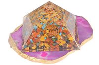 New Powerful Orgone Multi Pyramid with Copper OM Symbol Crystal Healing Reiki Feng Shui Energy Wellness Meditation Peace Health Wealth Aura Vaastu Bagua