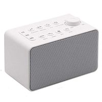 White Noise Machine Help Sleep Speaker Sound Relaxation Machine Portable Sleep Aid Therapy Assisted Sleep Home Office, White