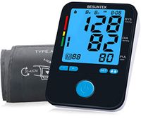 Blood Pressure Monitor, AlphaMed Wrist BP Monitor Blood Pressure Cuff with Memory Storage Pulse Diastolic Systolic Measurement and Large Screen Displaying