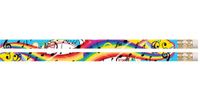 Rainbow Notes Pencil Pack of 10