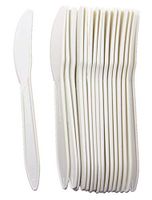 GreenWorks Eco-Friendly 6.5" Plant Starch Disposable Knives,1000 Count Cornstarch Biodegradable Knives