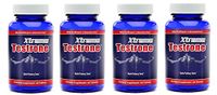 Xtreme Testrone Male Enhancement Increase Strength Stamina Endurance Potency Horny Goat Weed 60 Tablets Per Bottle (4 Bottles)
