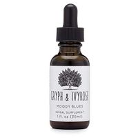 Gryph and IvyRose Moody Blues Mood Support Supplement - Natural Anti Anxiety Drops for Kids - 1 fl oz