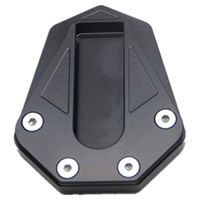 Frames & Fittings Motorcycle CNC Aluminum Foot Kickstand Extension Pad Plate Side Stand Enlarger for Benelli TRK 502 2017-2018 - (Color: Red)