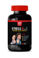 Anxiety Relief for Adults - Stress B with C Natural Relief Formula for Adults - Mood Support - Anxiety Relief - Valerian Natures Way - 1 Bottle (90 Tabs)