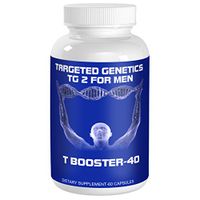 Targeted Genetics Testosterone Booster for Men Under 40 Helps Men Boost Testosterone and Desire, Manage Weight and Build Lean Muscle with Maca and Tribulus Terrestris TESTOSTERON Booster