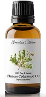 Grandma's Home Essential Oils - 100% Pure Therapeutic Grade (Cedarwood (Chinese), 30 mL)