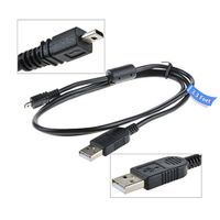 PwrON USB Charger+Data Cable Cord for Casio Exilim EX-Z28 s EX-Z88 s EX-ZS150 s Camera