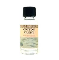 Cotton Candy Perfume Oil for Perfume Making, Personal Body Oil, Soap, Candle Making & Incense; Splash-On Clear Glass Bottle. Premium Quality Undiluted & Alcohol Free (1oz, Cotton Candy Fragrance Oil)