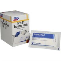 Trauma Pads, 5" x 9", 10/Box